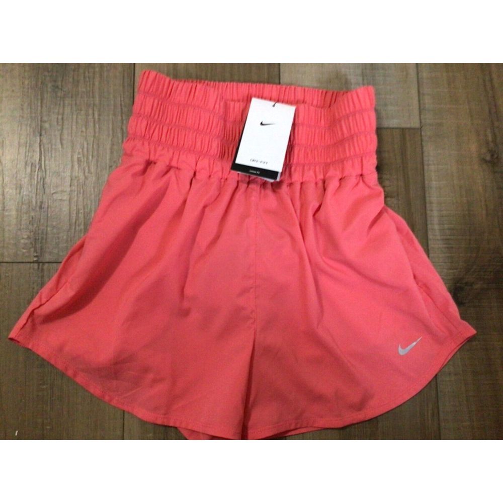 NEW‎ Women's Nike One Ultra High-Waisted 3" Brief-Lined Training Shorts DX6642 S